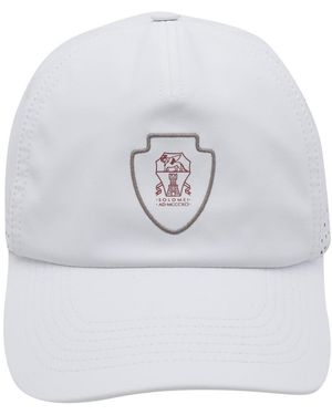 Brunello Cucinelli Logo Baseball Cap - Gray