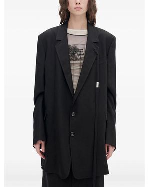Ann Demeulemeester Jackets - Black
