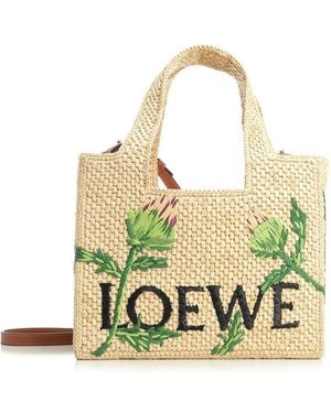 Loewe Paula's Ibiza Font Tote Bag - White