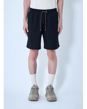 Moncler Drawstring Jersey Shorts - Blue