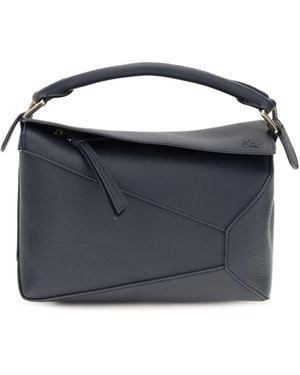 Loewe Puzzle Small Handbag - Blue