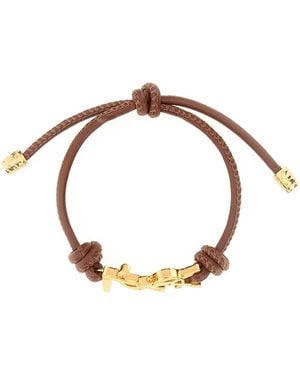 Saint Laurent Ysl Bracciale - Brown