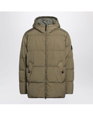 Stone Island Water-Repellent Puffer Jacket - Green