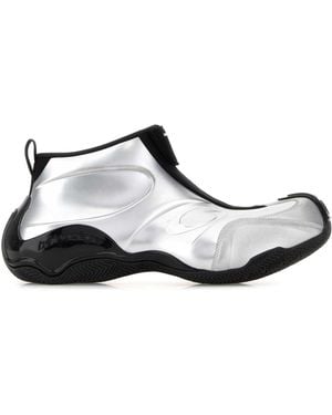 Balenciaga Fabric Basketball Sneakers - White
