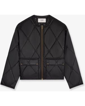 Celine Triomphe Quilted Jacket - Black