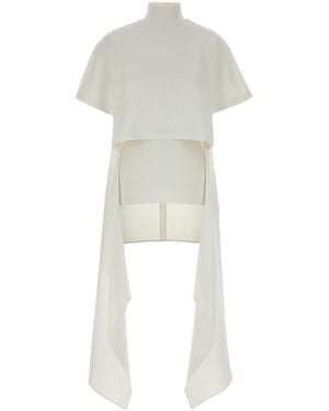 Alaïa Jersey Top - White
