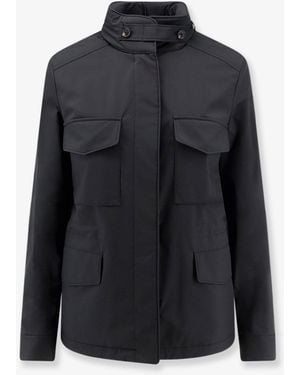 Loro Piana Traveler Windmateâ Storm Systemâ Fabric Jacket - Black