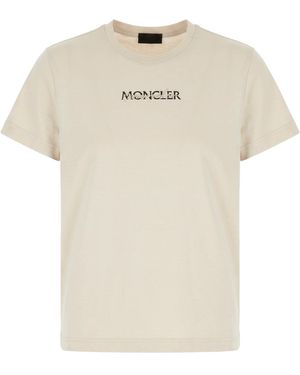 Moncler Clothing T-Shirt - Natural