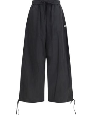 KENZO Drawstring Cargo Pants - Blue