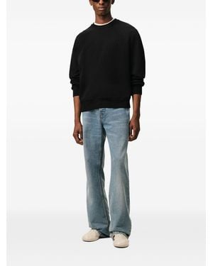 Ami Paris Ami De Coeur Cotton Sweatshirt - Black