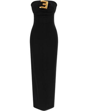 Balmain Belt Dress - Black