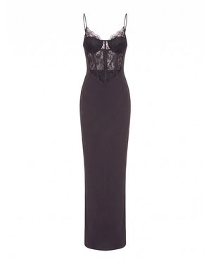 Nissa Evening Dress - Purple