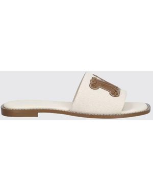 Max Mara Heeled Sandal Camel - White