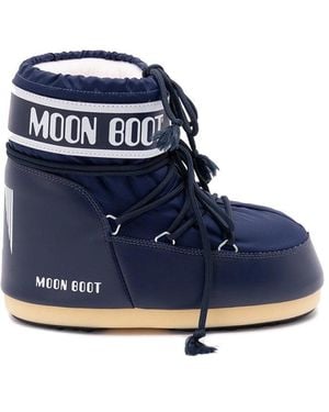 Moon Boot 'Icon Low Nylon' Boots - Blue