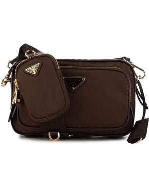 Prada Bags Crossbody Bags - Brown