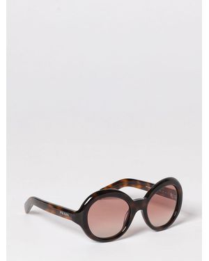 Prada Large Tortoiseshell Acetate Sunglasses - Pink