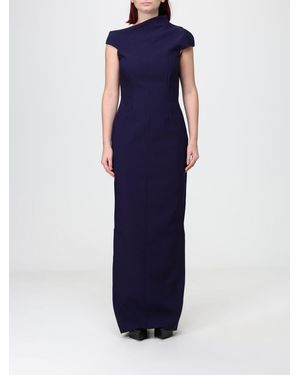 Solace London Arion Maxi Dress - Blue