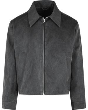 Séfr 'Tazio' Cotton Jacket - Black
