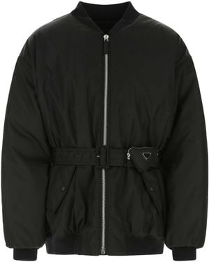Prada Re-Nylon Padded Jacket - Black