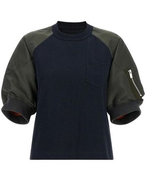 Sacai Tops - Blue