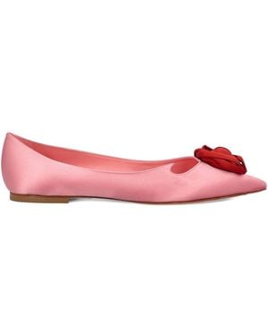 Roger Vivier I Love Vivier Satin Ballets - Pink