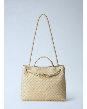 Bottega Veneta Andiamo Medium Handbag - Blue