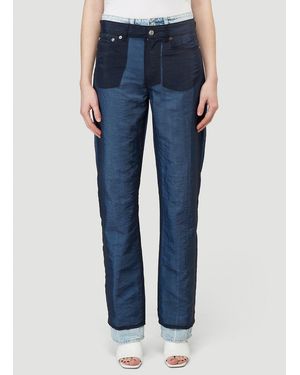 Our Legacy Luminance Cut Organza Pants - Blue