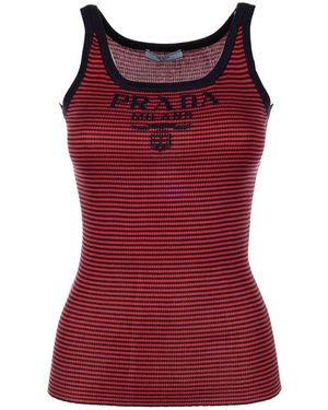 Prada Clothing Tops - Red