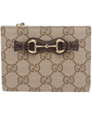 Gucci Small Wallet With Horsebit - Metallic