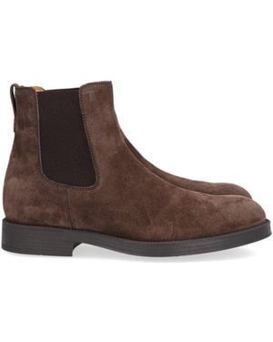 Tod's Suede Chelsea Boot - Brown