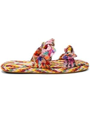 Zimmermann Carousel Flat Sandals - Pink