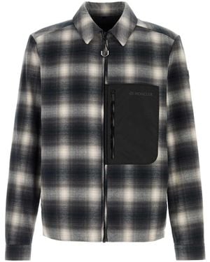 Moncler Cotton And Nylon Cornisello Down Jacket - Black