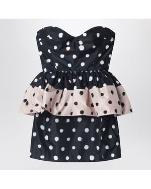 Fendi Printed Taffeta Dress - Blue