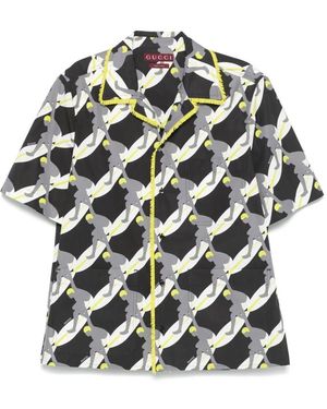 Gucci 'Twisted Surf On Pop' Print Shirt - Multicolor