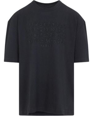 Maison Margiela Cotton T-Shirt - Black