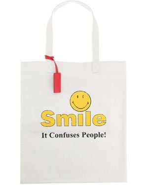 DSquared² Smiley X D2 Tote Bag - White