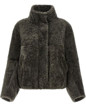 Brunello Cucinelli Cropped Fur - Black