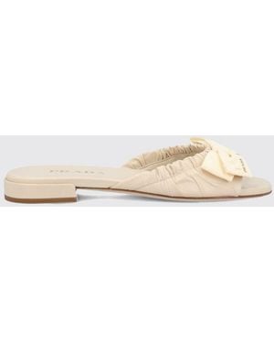 Prada Heeled Sandal Ivory - Natural