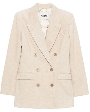 Isabel Marant Marant Etoile Rasma Cotton And Linen Jacket - White