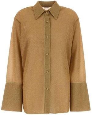 Oséree Lumiere Sleeves Shirt - Natural