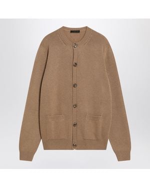 Prada Camel-Coloured Cardigan - Brown