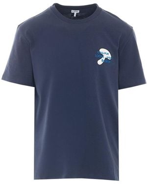 Loewe X Cosima Von Bonin Relaxed T-Shirt - Blue