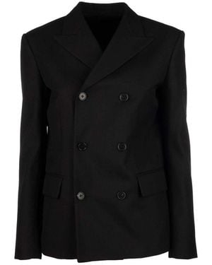 Celine Clothing Blazers & Gilets - Black