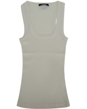Jacquemus Le Debardeur Gros Grain - Gray