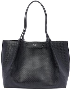 Serapian Small Secret Bag - Black