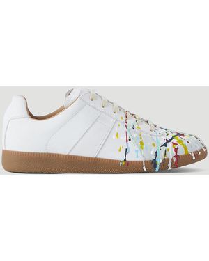 Designer Maison Martin Margiela Paint Collection Sneakers