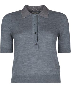 Jacob Cohen Polo Collo Borchiette - Gray