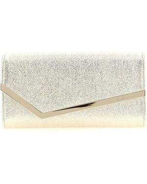 Jimmy Choo 'Emmie' Clutch - Gray