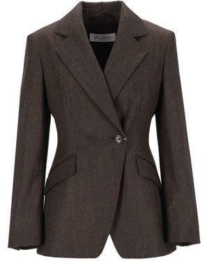 Max Mara Fitted Blazer - Black