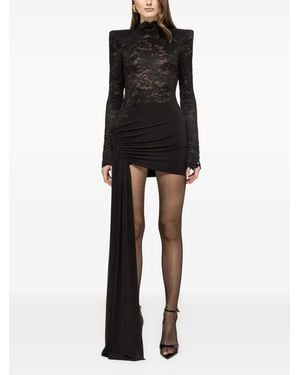 Nissa Backless Mini Dress - Black